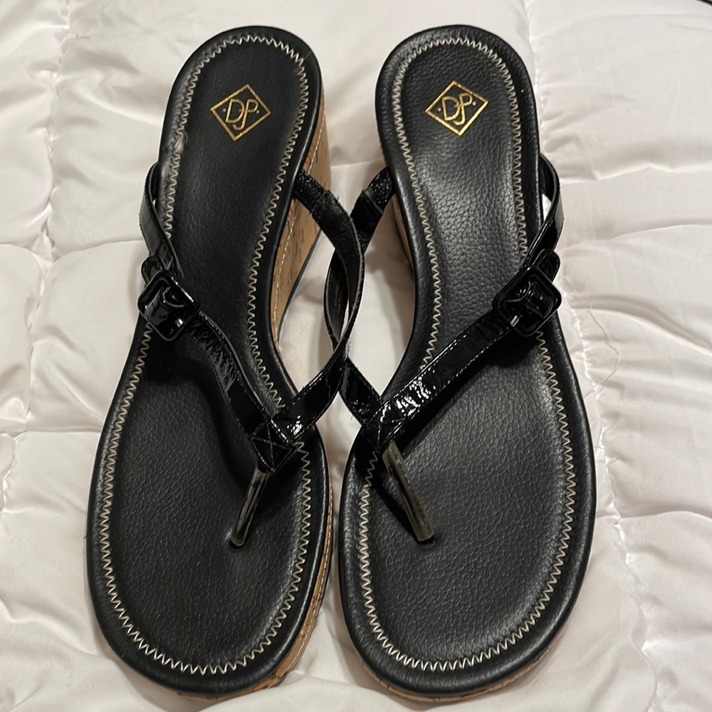 Donald J. Pliner wedge sandals